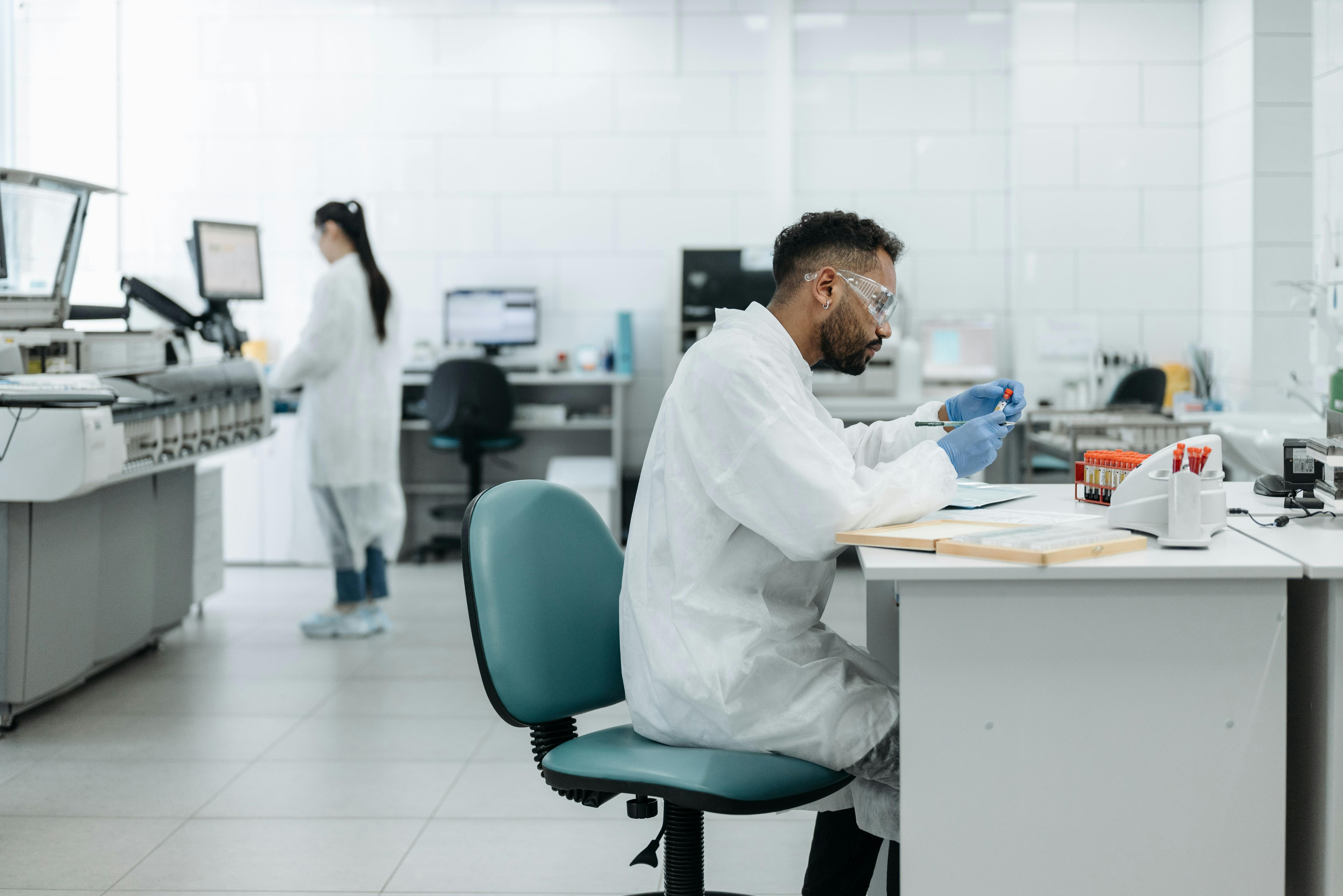 R&D Lab background