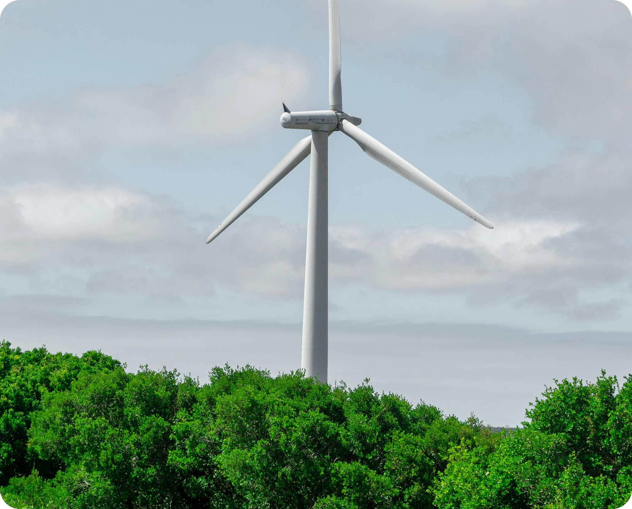 Windmill representing sustainability